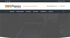 Desktop Screenshot of gsgpianos.co.uk