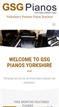 Mobile Screenshot of gsgpianos.co.uk