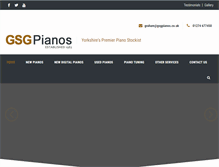 Tablet Screenshot of gsgpianos.co.uk